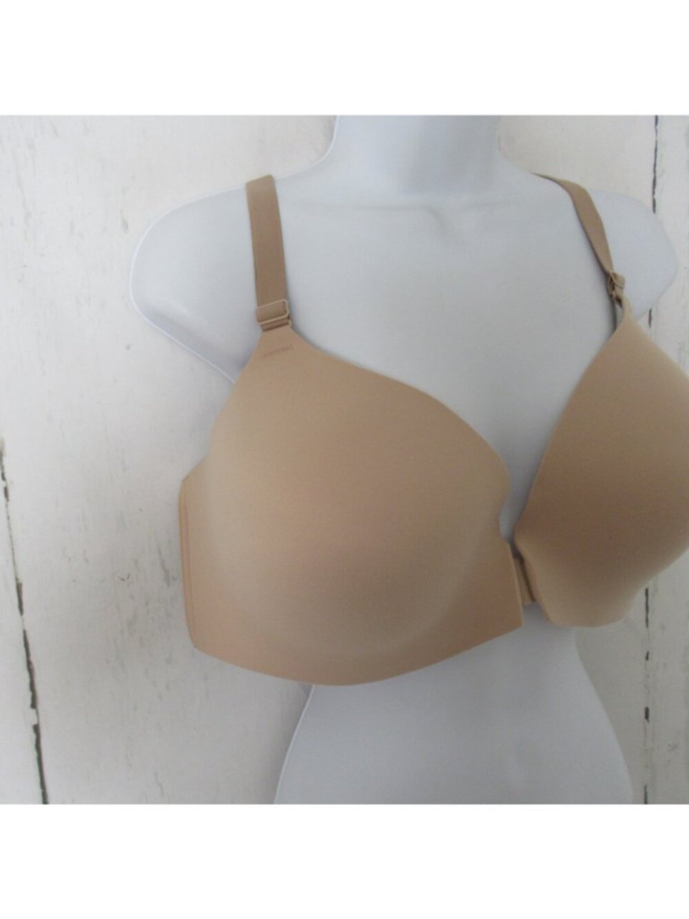 Soma Bra‎ 40DD Beige Tan Enbliss Front Closure Racerback Underwire - Picture 3 of 5